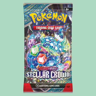 Pokemon Stellar Crown Booster Pack