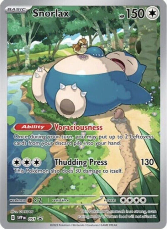 Snorlax #51 - Scarlet & Violet Promo (English)