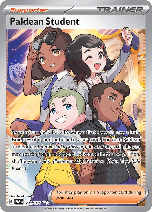 Paldean Student #231/091 – Paldean Fates (English)